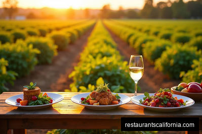 California's Farm-to-Table Experience: Trendsetting Dining