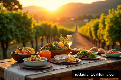 California's Farm-to-Table Experience: Trendsetting Dining